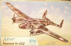 Самолет AZUR 1/72 HANRIOT H-232